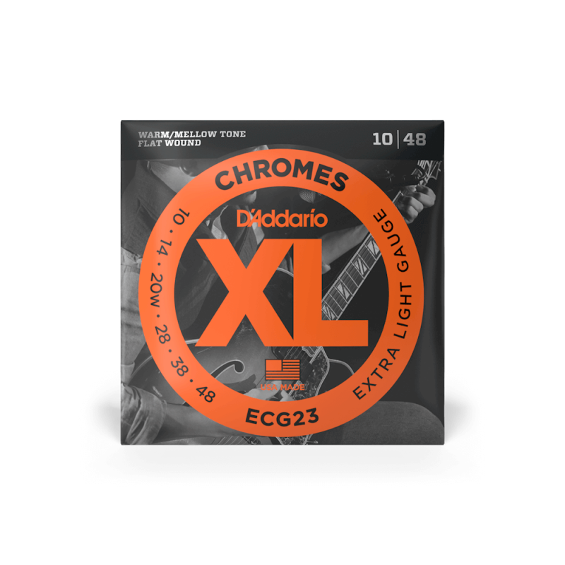 Набір струн D'ADDARIO ECG23 XL CHROMES EXTRA LIGHT (10-48)